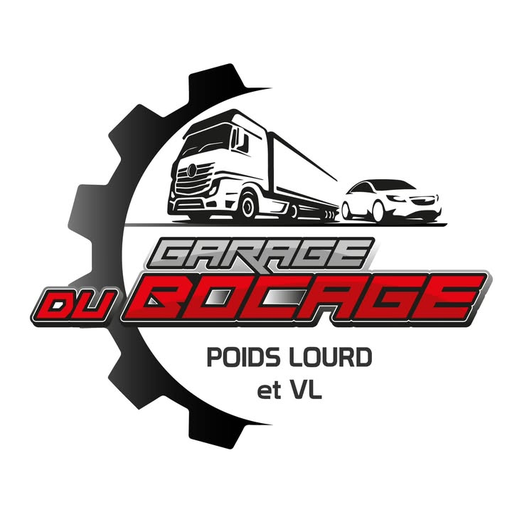 Logo Garage du Bocage, poids lourd et VL